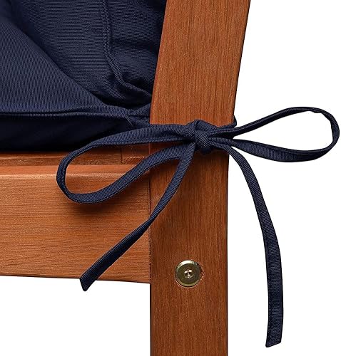 Miniatura 7 de Srutirbo Cojines de repuesto para columpio para exteriores e interiores, cojín de banco impermeable con respaldo, 40 x 40 pulgadas, para muebles de