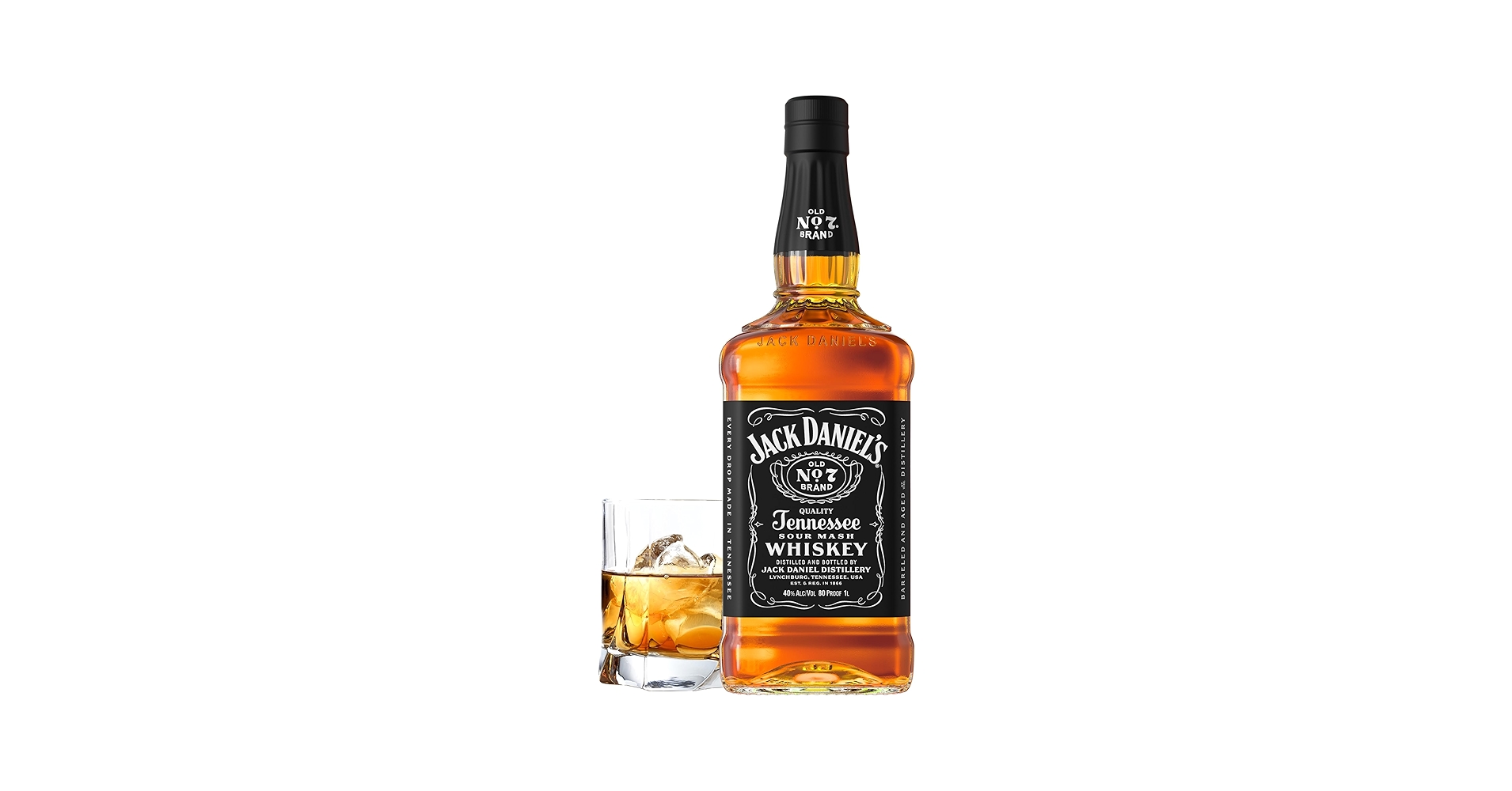 Amazon.com: Jack Daniel's Old No. 7 Tennessee Whiskey, 1 L