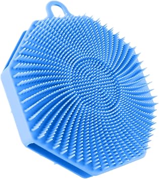 Silicone Body Scrubber - Silicone Body Scrub for Women | Scalp Massager, Skin-Friendly Bathing and Shower Sponges for Women Men All Kinds of Skins