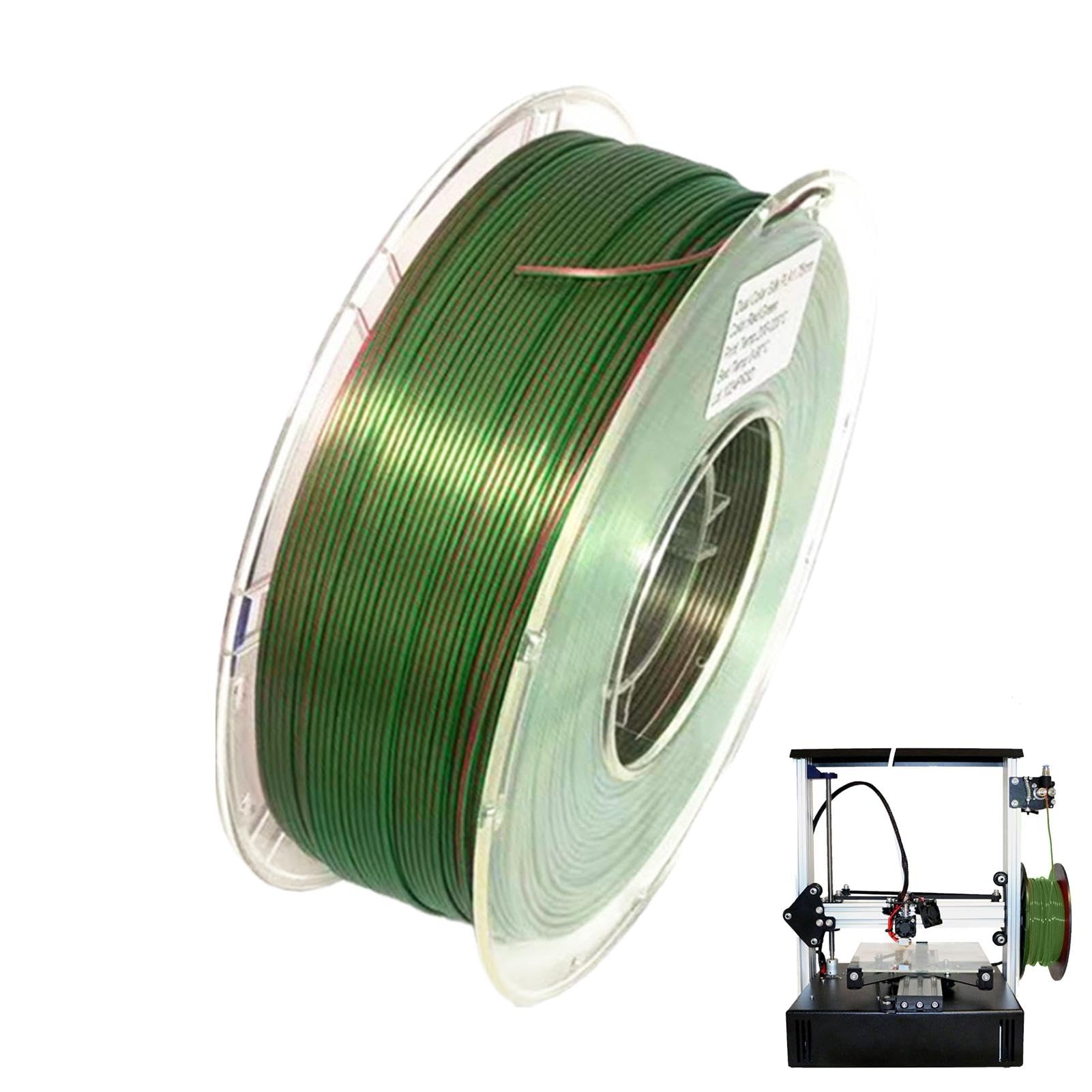 Filament de soie 1.75mm bicolore pour modélisme et impression 3D - 8