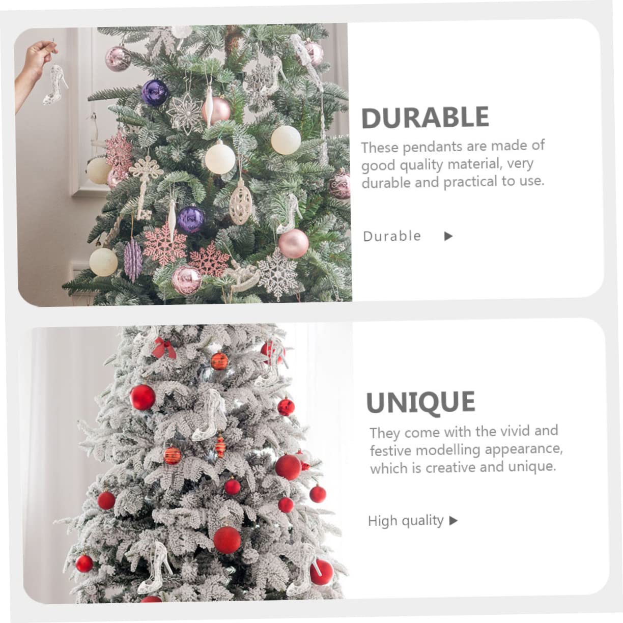 STOBAZA 30piezas Colgantes De para Decoración Navideña Accesorios para Árbol De Navidad Especiales