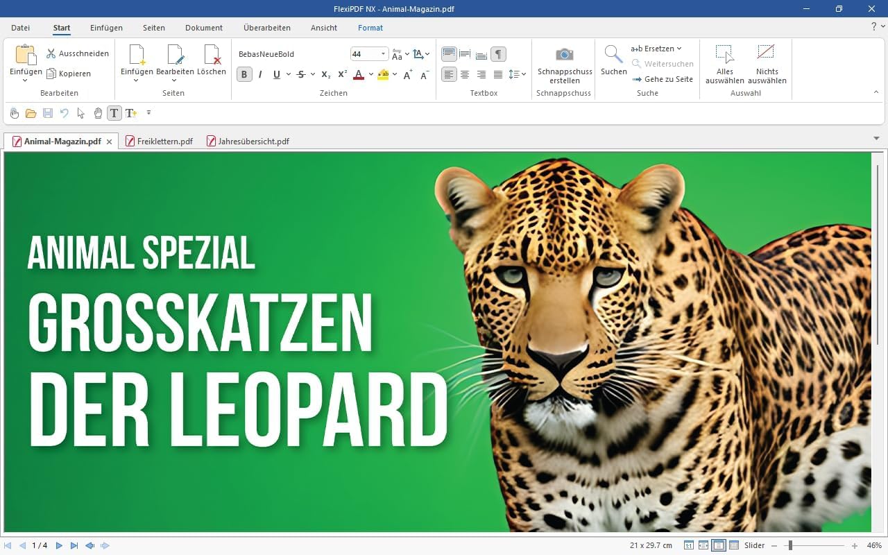 FlexiPDF NX – PDF-Editor | Übersetzer | Kompatibel mit Windows | 3 Geräte | 1 Jahr | PDF-Editor für Büro, Homeoffice & Datenschutz | Aktivierungscode per E-Mail [software_key_card]