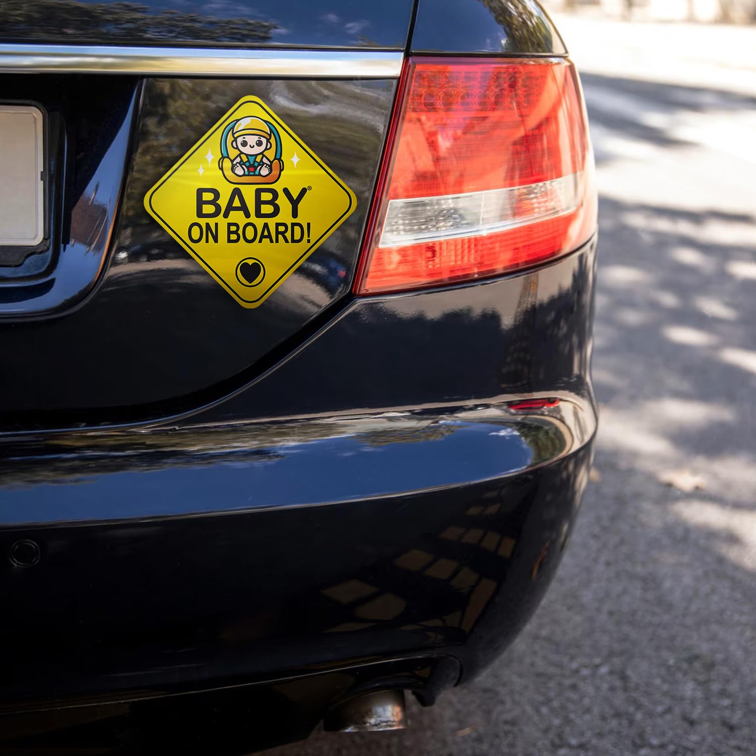 Bebe A Bordo Cadox Ministicker Baby A Bordo, Adhesivo Precortado, Impreso  En Baby On Board, image size:1500x1500