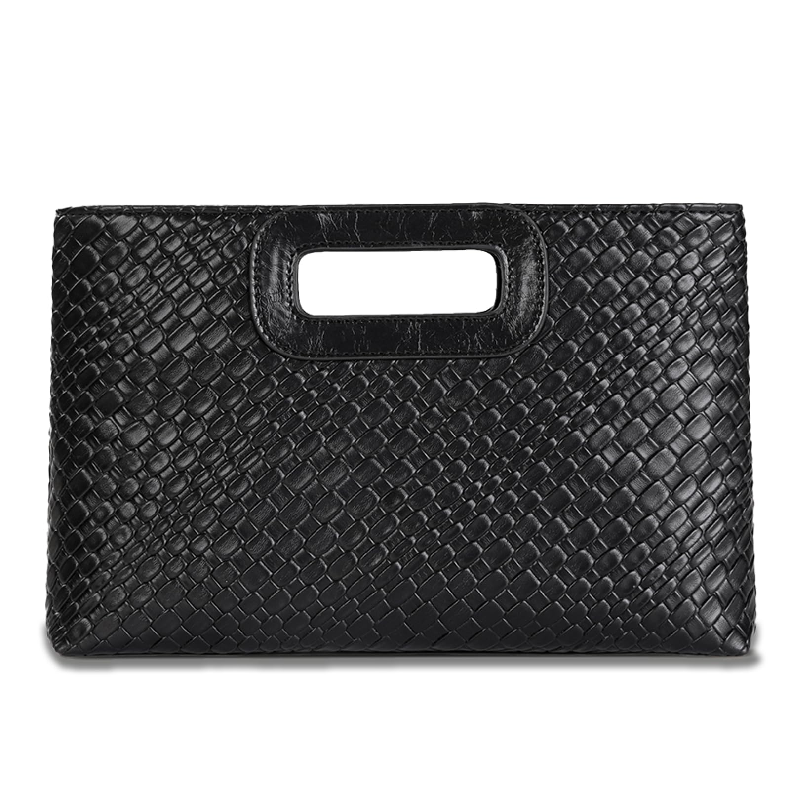Emprier Clutch Purse for Women Faux Leather Evening Bags With Chain,for Prom Cocktail Wedding