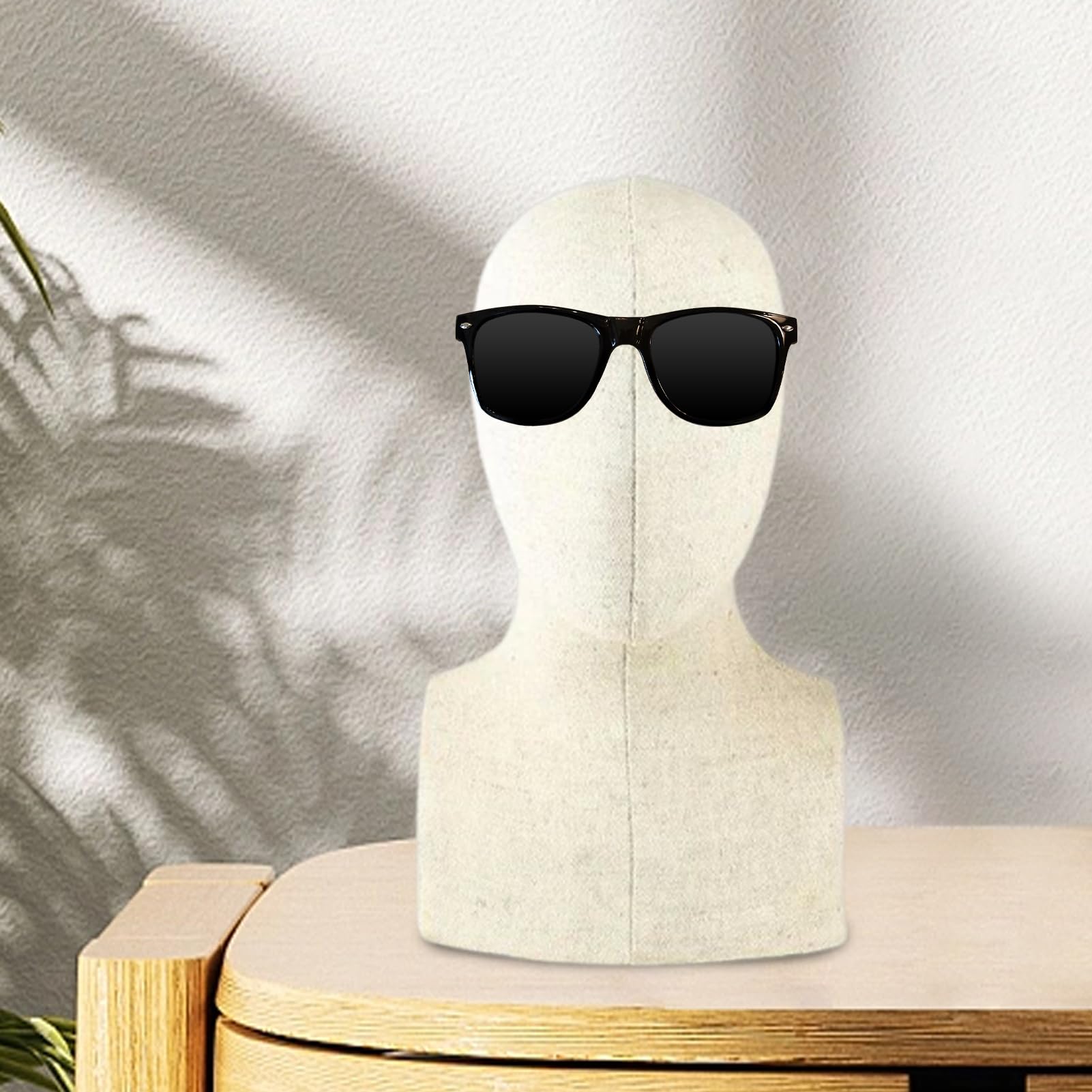Mannequin Head para pelucas Modelo soporte de cosmetología y belleza | Soporte Peluca para Cabeza Maniquí Masculino Para postizos, accesorios para el cabello, gafas, bufandas, auriculares,