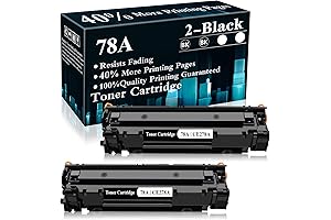 Premium Quality 2-Pack Black Compatible toner cartridge replacement for HP 78A |...