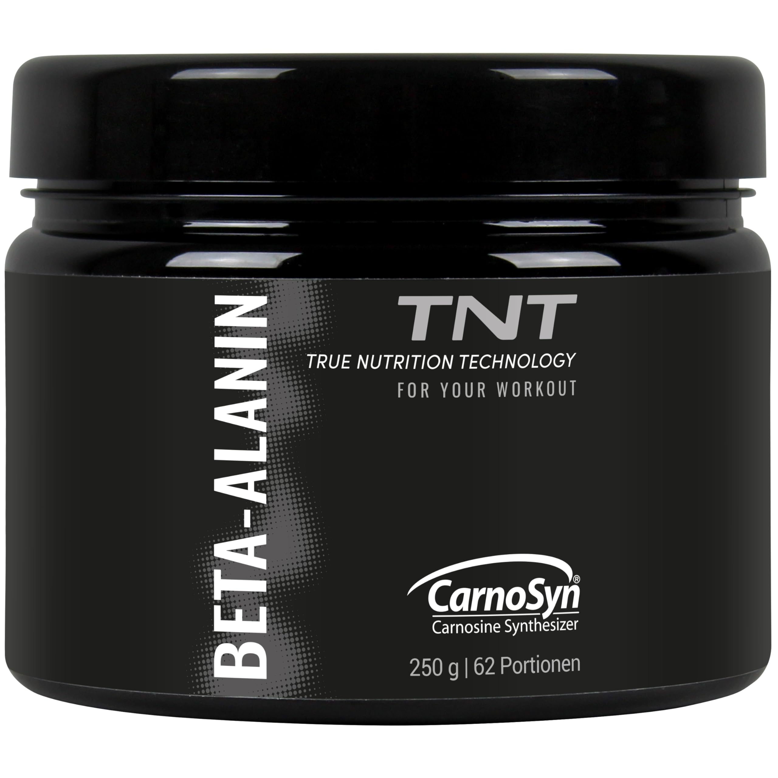TNT Beta Alanin Pulver (250g) • Reines CarnoSyn® ohne Zusätze • 100% Vegan, hochwertig & laborgeprüft