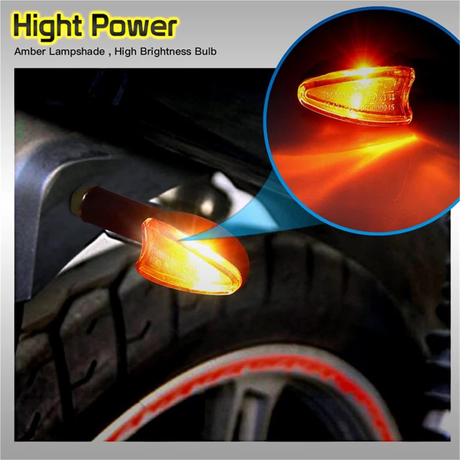 Moto Indicatore Di Direzione Universale 12V 10mm Alogena Indicatori Lampeggiante Lampada Per Ducati Scrambler 800 Multistrada 1200