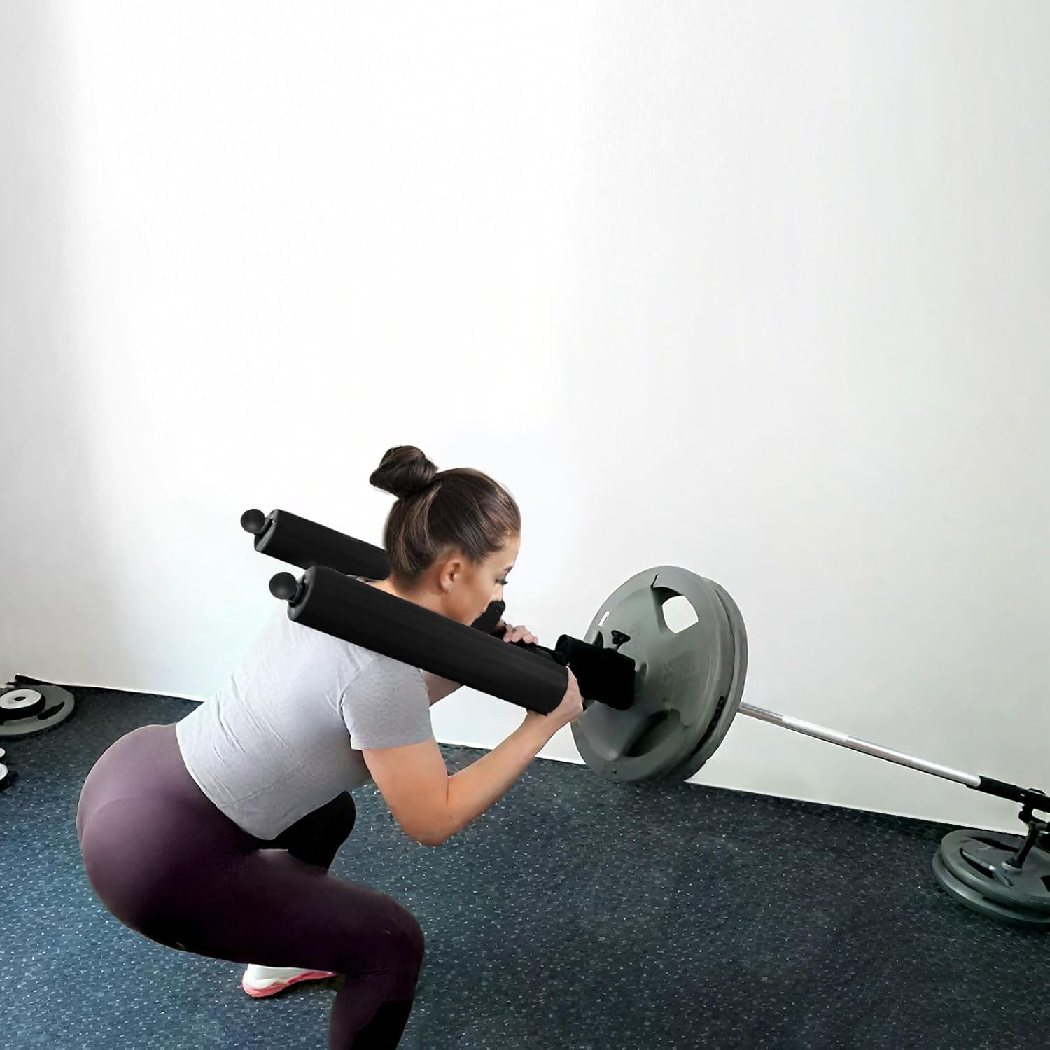 Viking Press Handle Landmine Attachment: T-Bar Row Landmine Attachment for 2-Inch Olympic Barbell - Barbell Grips Gym Home Equipment for Build Arm Shoulder Back Muscles