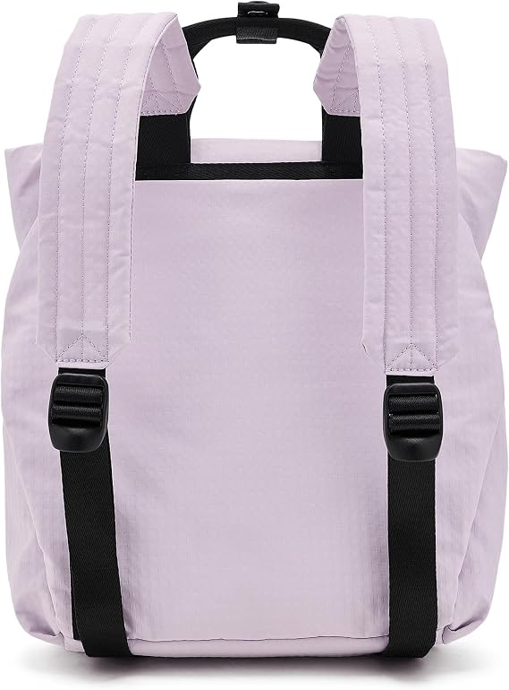 Hedgren Backpack 2 Handles Women's Backpack (Pack of 1), Orchid Ice, S, Sporty Chic