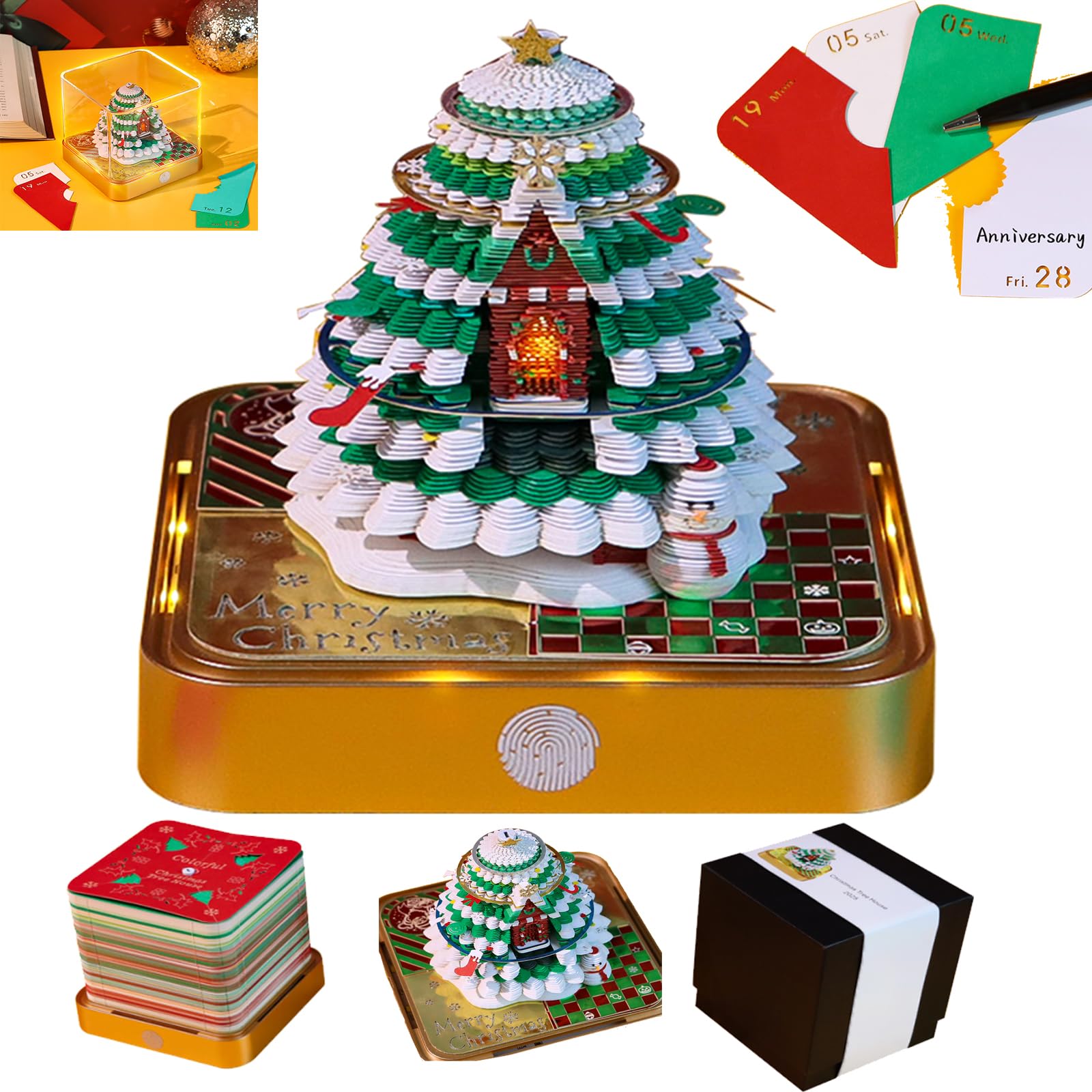 amazon-3d-calendar-2025-3d-memo-pad-calendar-2025-desk-time