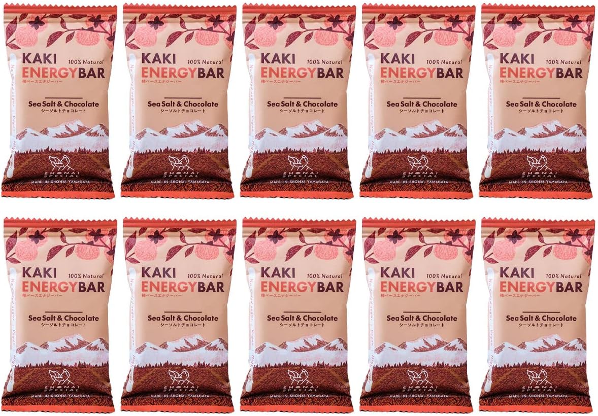 Amazon.co.jp Shonai Special(ショウナイスペシャル) KAKI ENERGY BAR(柿ベースエナジーバー) シー