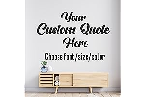 Make Your Own Wall Decal - Custom Vinyl Decal Letters for Wall