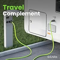 Vista 4 de GEARit Cable de extensión para generador de 30 amperios, 120/250 voltios, 4 puntas, 7500 W, NEMA L14-30P/L L14-30R, cable de alimentación de bloqueo