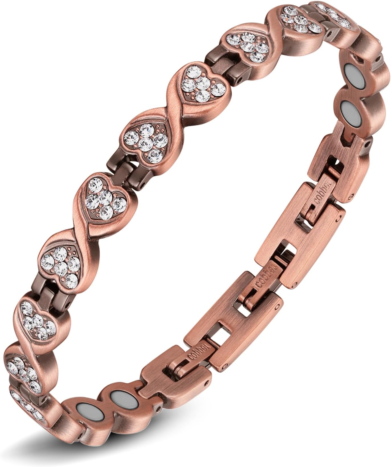 Jeracol Copper Bracelet for Women, Infinite Love Copper Magnetic Bracelet