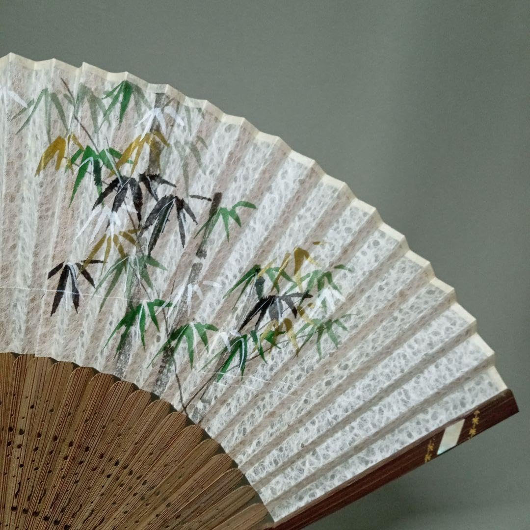 京友禅作家山科春宣肉筆飾り扇子 京友禅作家山科春宣肉筆 京友禅作家山科春宣肉筆飾り扇子 京友禅作家山科春宣肉筆