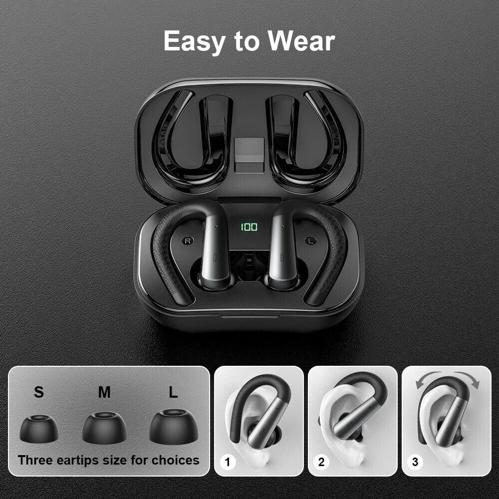 Guide for wearing SGNICS X13 Earbuds and eartip sizes