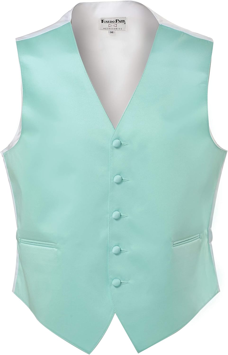 Tuxedo Park Color Satin Vest with Back