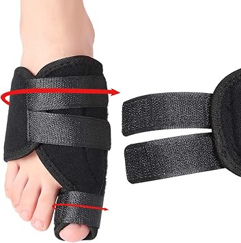 Bunion Corrector Women & Men, Orthopedic Bunion Splint, Bunion Relief Protector Big Toe Straightener for Hallux Valgus Hammer Toe Corrector Foot Brace for Bunion Relief Bunion Surgery Treatment, 2 Pcs