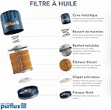 Purflux LS895 Oil Filter - 4