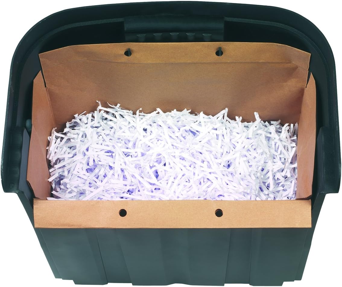 Rexel Recyclable Shredder Waste Sacks, 30L Capacity, Pack of 20, For Rexel Mercury 30L Shredders, 2102063
