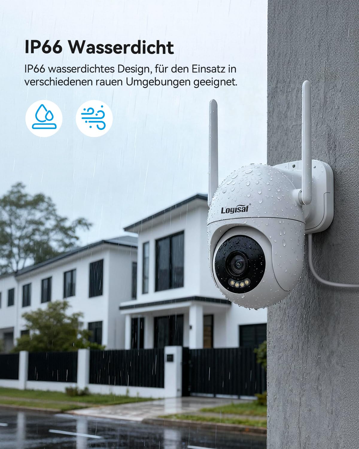 PTZ Überwachungskamera Set mit 10'' Monitor, 5MP 10CH WLAN NVR | 4 Pcs 360° PTZ Kameras mit 24/7 Aufnahme, 2-Wege Audio, Farbe Nachtsicht, Automatische Verfolgung, Personenerkennung, 1TB HDD