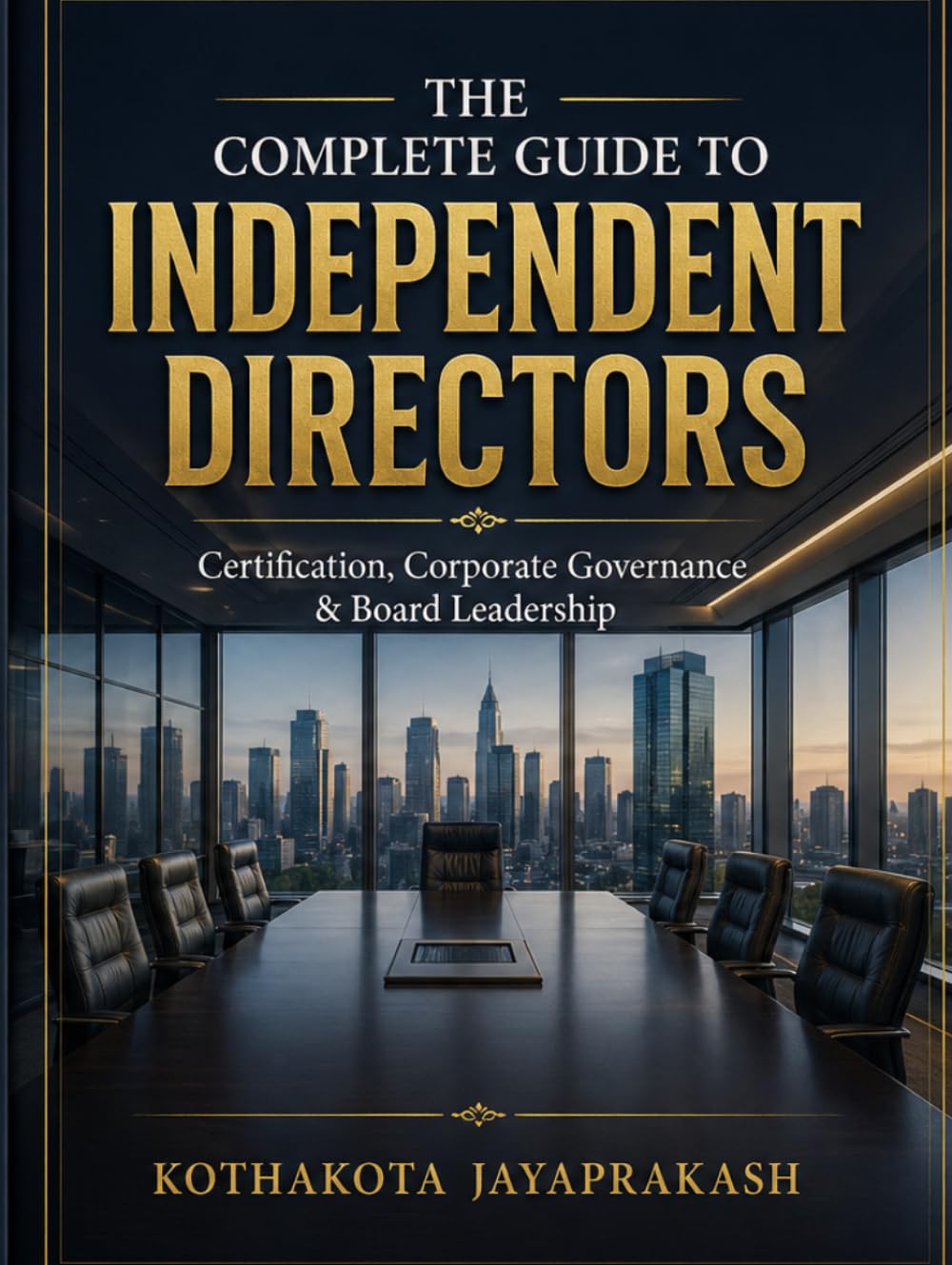 THE COMPLETE GUIDE TO INDEPENDENT DIRECTORS: Certification, Corporate Governance & Board Leadership