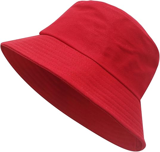 PFFY Bucket Hat for Women Men Cotton Summer Sun Beach Fishing Cap