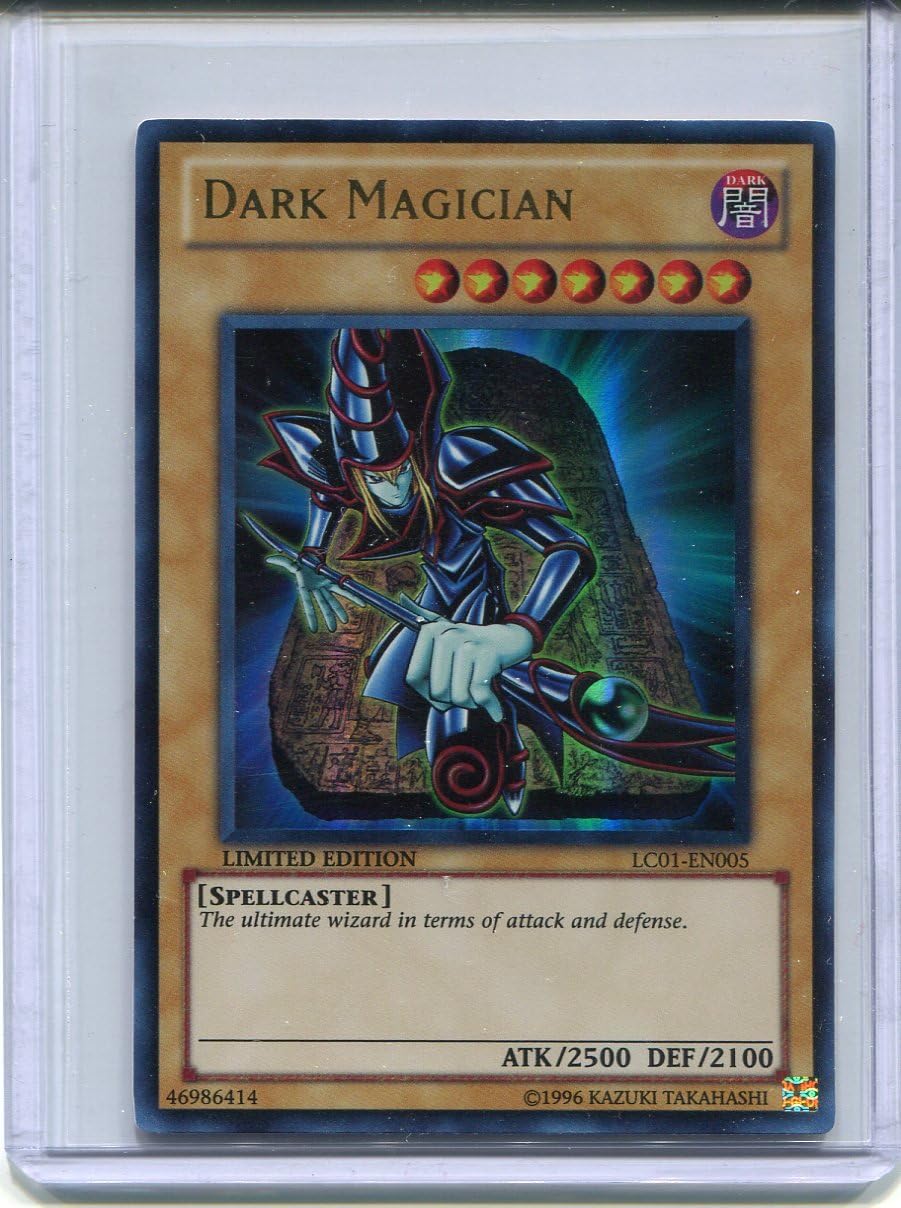 Yu-Gi-Oh! Dark Magician Card (LC01-EN005) – Ultra Rare – High Attack & Defense