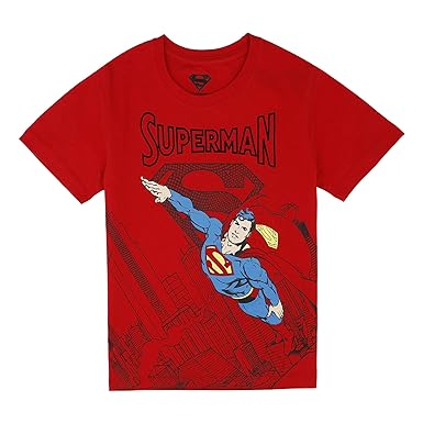 Kidsville Superman Featured Blue Tshirt for Boys