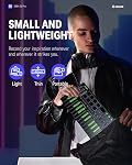 Donner DMK25 Pro MIDI Keyboard Controller, 25 Mini Key Portable USB-C MIDI Controller with 8 Drum Pads, OLED Display, Personalized Touch Bar, Music Production Software and 40 Teaching Courses, Green