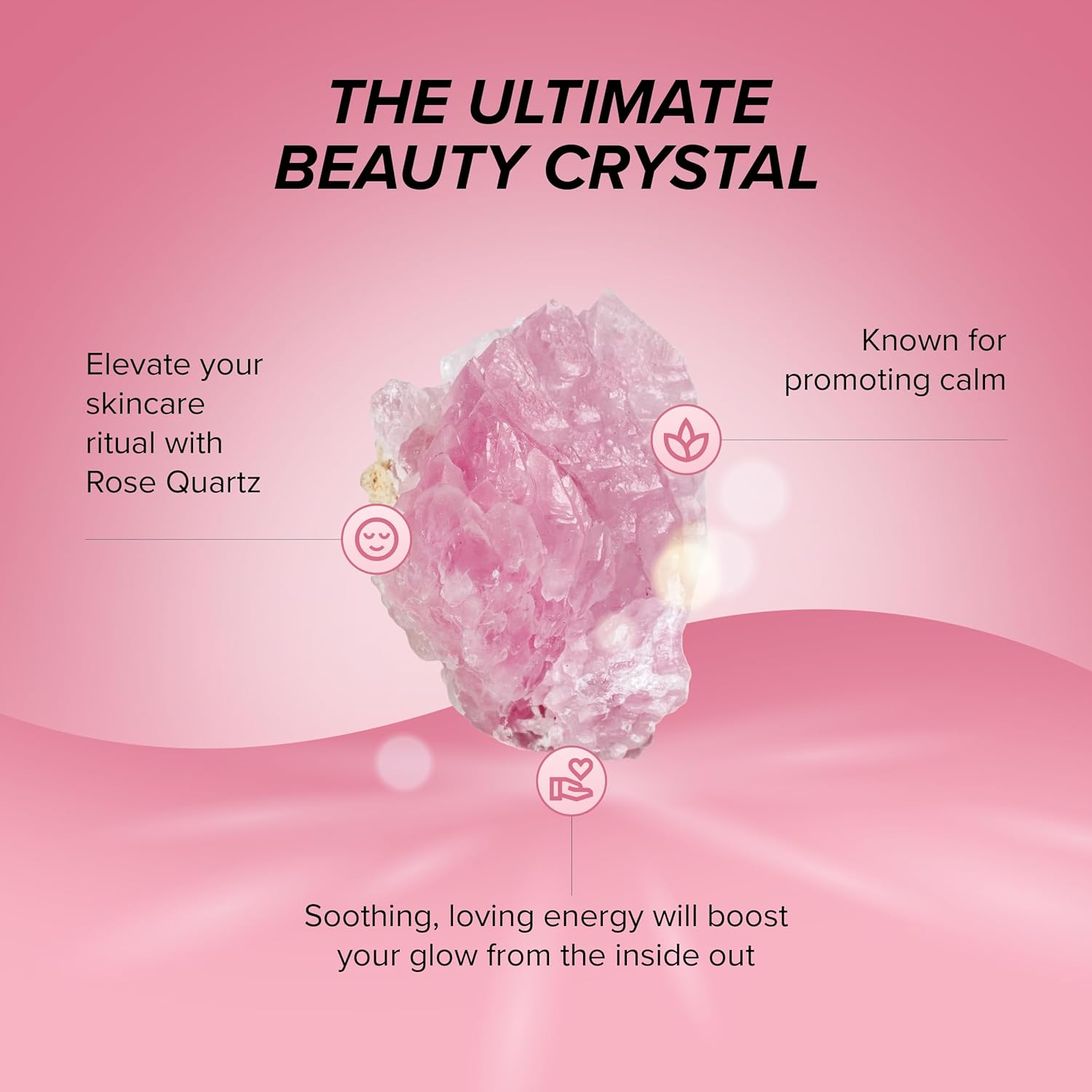 SKIN GYM Rose Quartz Sculpty Heart Gua Sha Tool, Heart-Shaped Facial Massage Tool for Sculpting and Relaxation