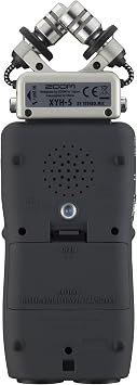 Zoom H5 4-Track Portable Recorder Bundle for Audio Recording