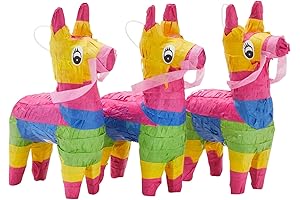 Mini Taco Pinata - 3 Pack Small Mexican Pinatas