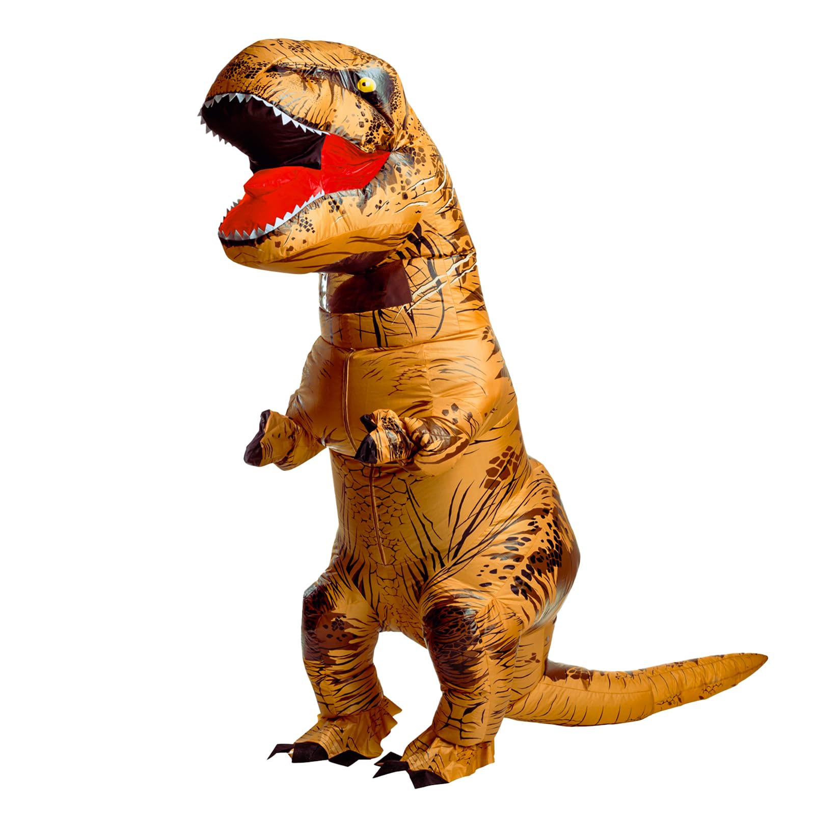Costume de dinosaure gonflable pour adultes et enfants, costume de dinosaure T-Rex amusant pour Halloween, fête, cosplay, fête costumée, fête pour hommes et femmes