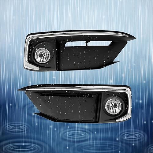 Miniatura 7 de munirater Conjunto de lámpara antiniebla de repuesto para el lado del pasajero y del conductor para Civic Coupe/Sedan 2019 2020 con bombillas H8 +