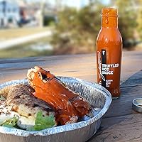 Vista 4 de Sabatino Tartufi Salsa picante de trufa, salsa picante de trufa gourmet con chiles calabrianos maduros, infundida con trufas blancas, kosher