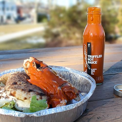 Vista 4 de Sabatino Tartufi Salsa picante de trufa, salsa picante de trufa gourmet con chiles calabrianos maduros, infundida con trufas blancas, kosher