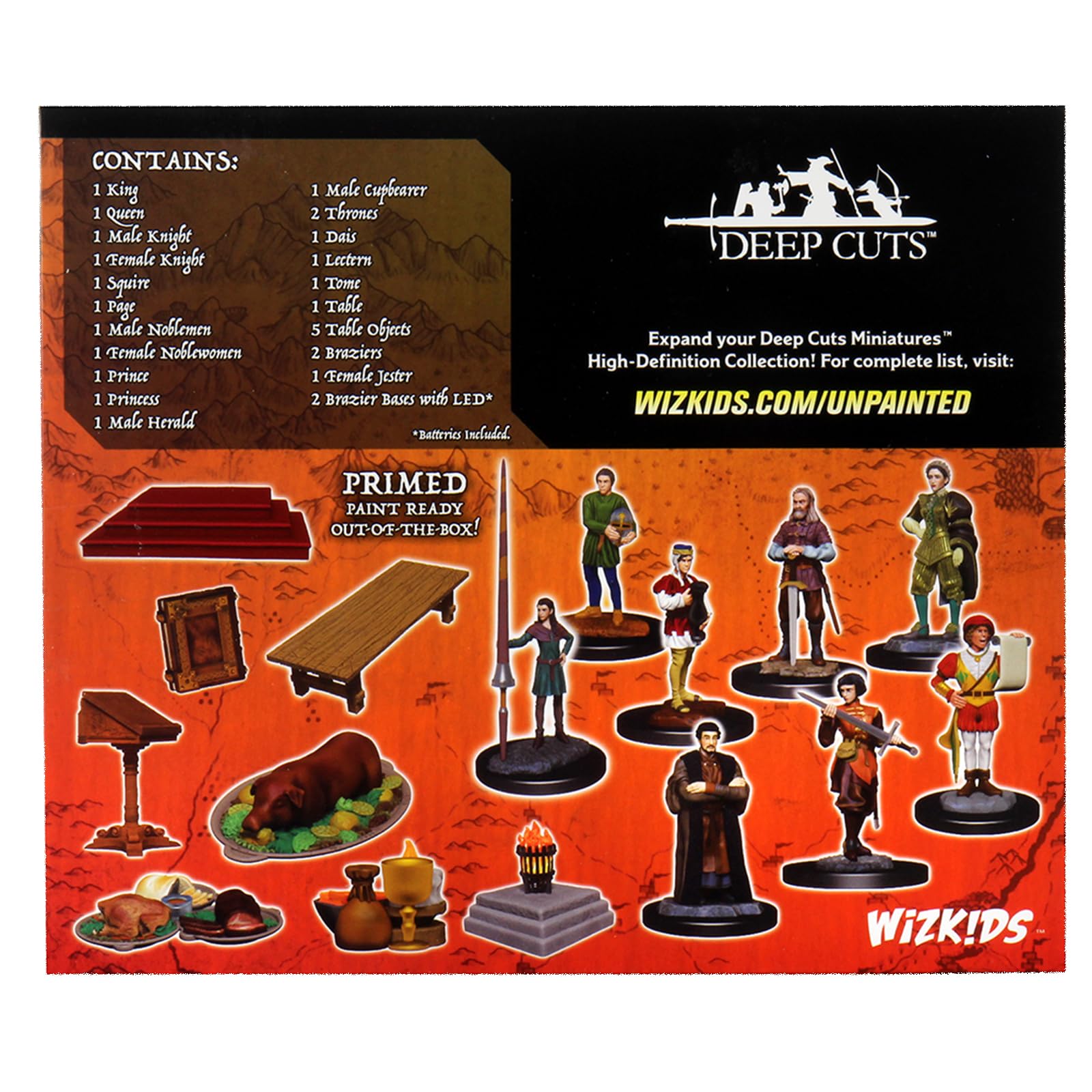 WizKids WZK73698 Zubehör – Grau, Für Brettspiele Und Tabletop
