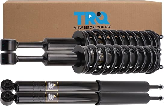TRQ Front & Rear Complete Strut Assembly & Shock Absorber Kit