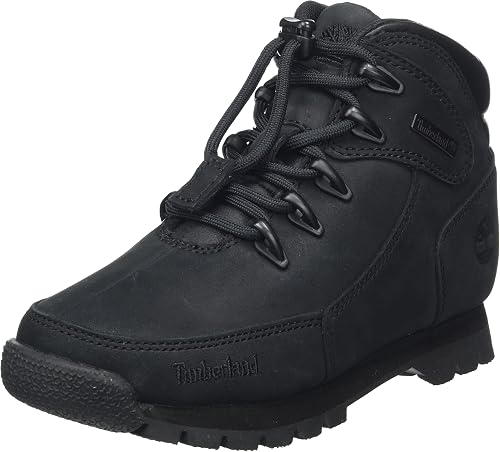 Timberland Euro Rock (Toddler), Chukka/Mid Unisex niños, Neg