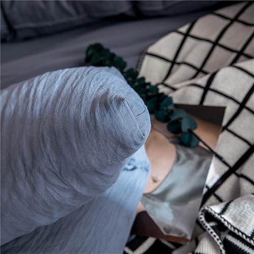 Miniatura 4 de Edredón de plumón de algodón tamaño matrimonial de 59 x 78 pulgadas, edredón blanco tamaño matrimonial, edredón de plumón de ganso de invierno, con