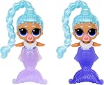 LOL Surprise Mermaids! Makeover Magic Baby Sisters with Color-Changing Mermaid Tails and Shell-Inspired Display Ball, Collectible Dolls, Kids Ages 4+