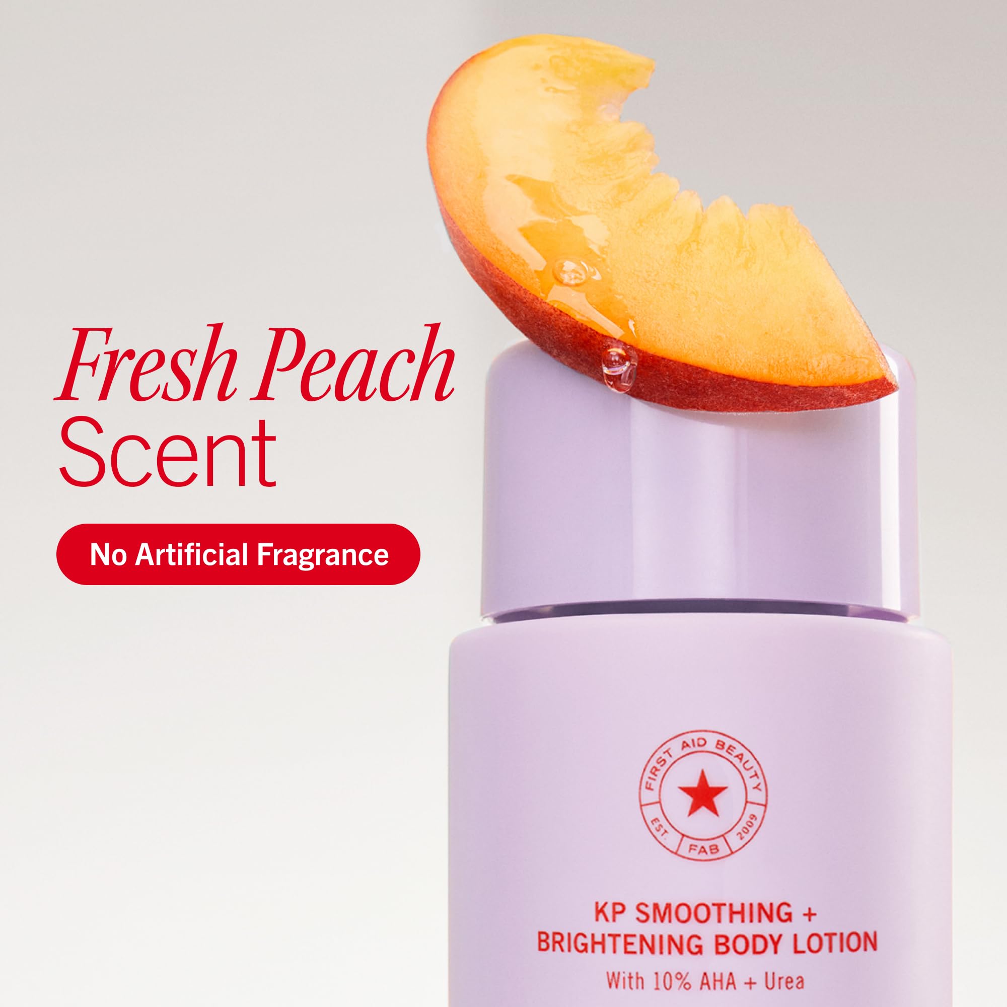 First Aid Beauty Peach Body Lotion - Exfoliate & Hydrate -6