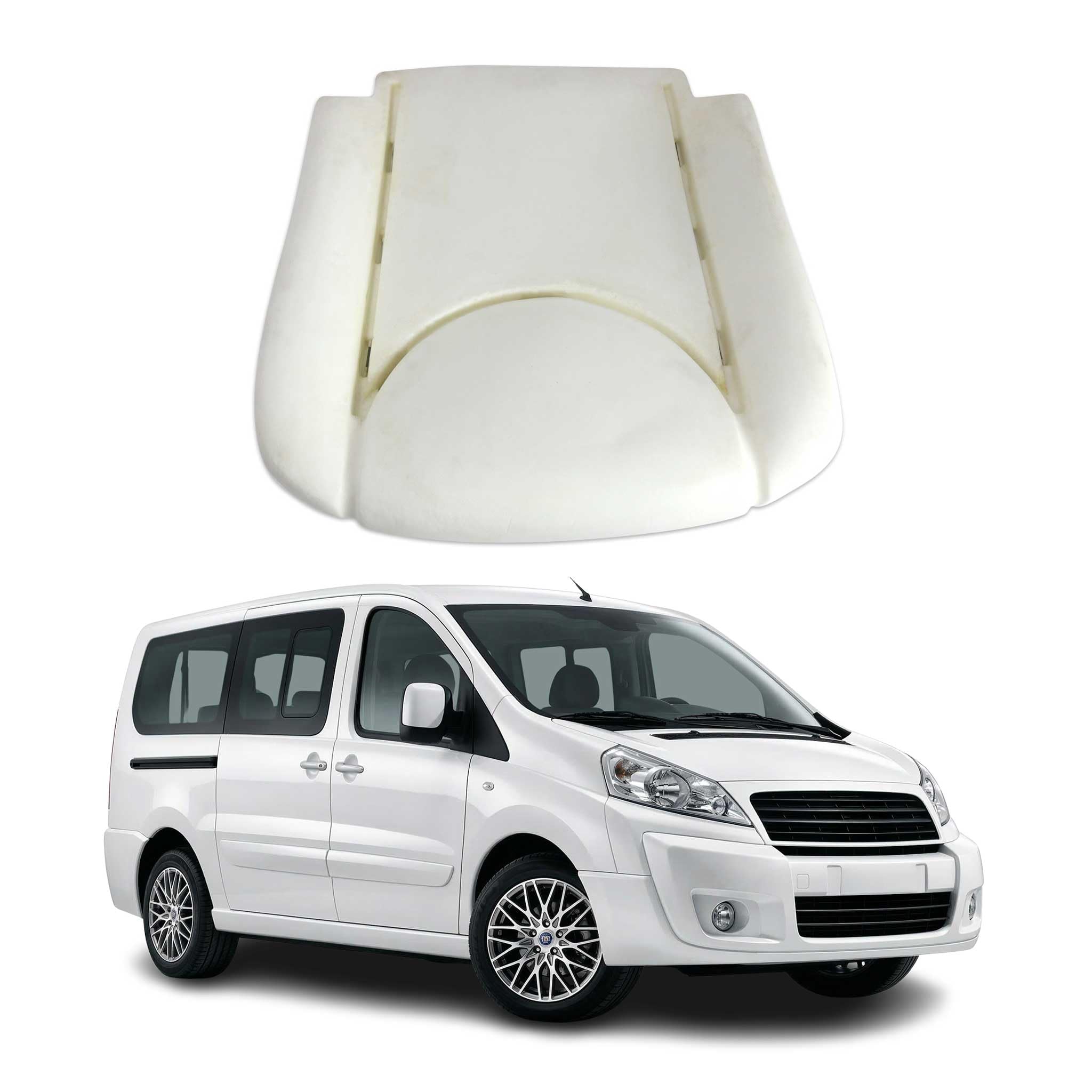 OMAC Coussin Mousse d'Assise pour Fiat Scudo 2006-2016 - Compatible Cote Gauche ou Droit - Remplacement de la Mousse d'Origine - 1 Piece