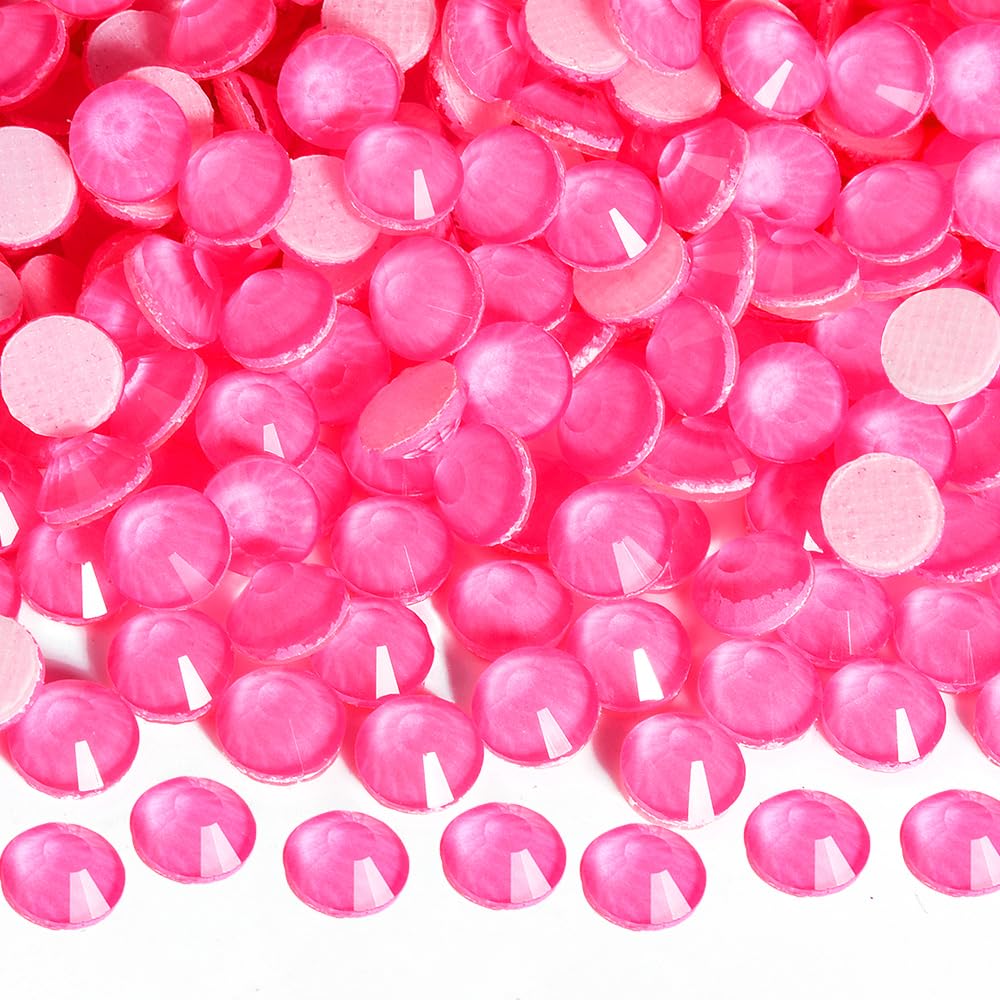 Blinginbox SS16 Lt. Pink neon hotfix Rhinestones for Clothes Crafts Decoration Diamond Paintings Photo Frames Bags Greeting Cards Glasses Keychains Hats Nails face eyesmakeup Body Art 1440pcs โ image 1