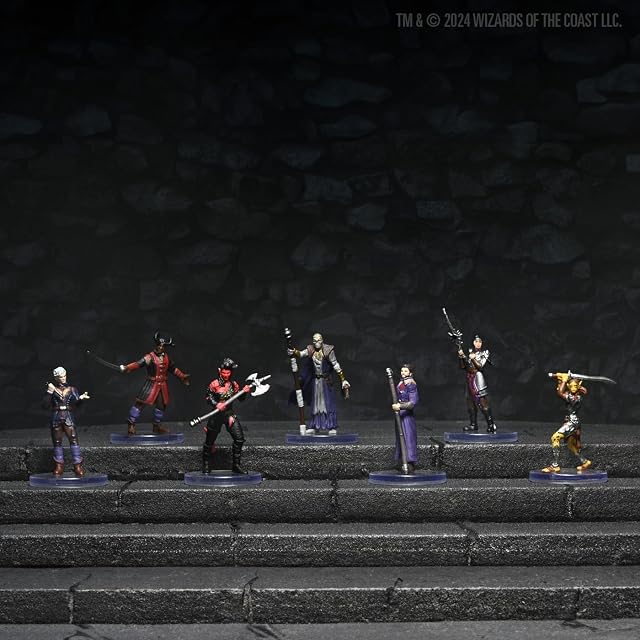 Foto 2 de 7 de D&D Icons of The Realms: Baldur's Gate 3 - Juego de Personajes en Caja - Personajes de BG3
