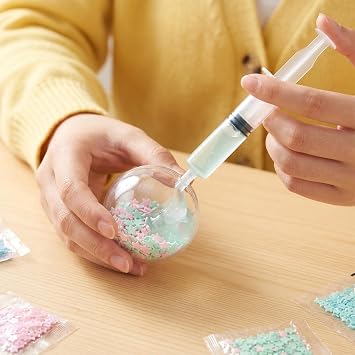 Squishy Making Kit 10PCS Clear TPU DIY Stress Ball Set