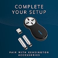 Vista 8 de Kensington Presentador inalámbrico con puntero láser rojo (K33272WW)