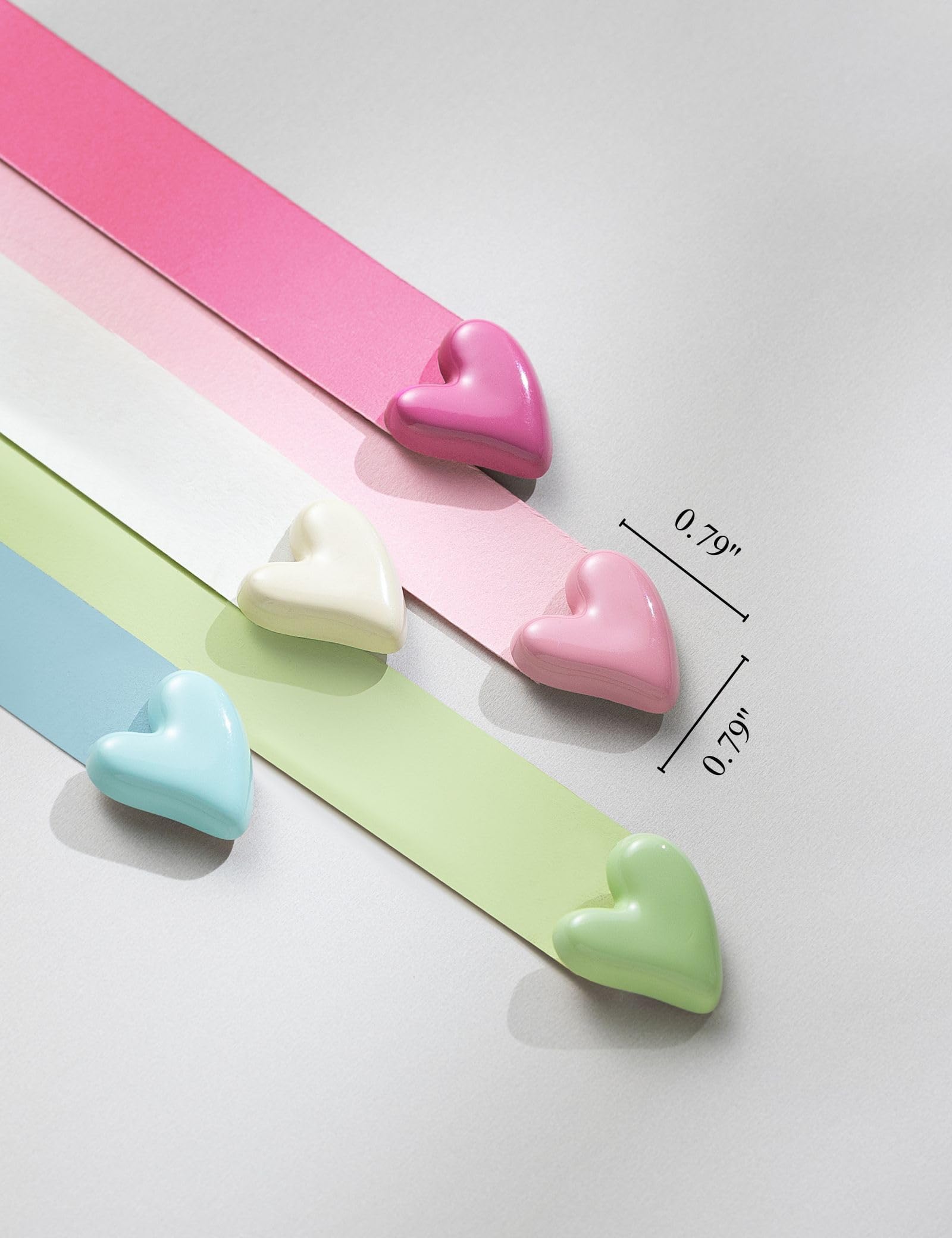 40 Stück Bunte Fingermagnete Für Whiteboard & Kühlschrank - 8 Farben, Je Ca. 10 X 7,5 Cm